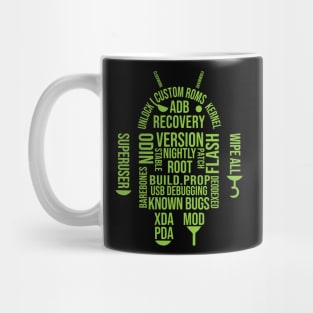 The Droid Hacker Custom ROM Superuser Mug